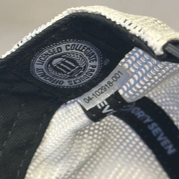 West Virginia Mountaineers WV Adjustable Trucker  Hat Cap 47 Forty Seven - Picture 7 of 9